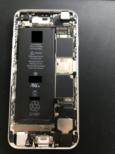 iPhone６s水没＋ガラス液晶画面交換